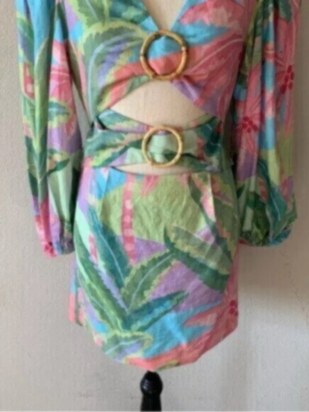 NWT Farm Rio Beach Vibe Mini Dress - Picture 7 of 12
